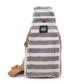 Natural Cotton Crossbody Bag
