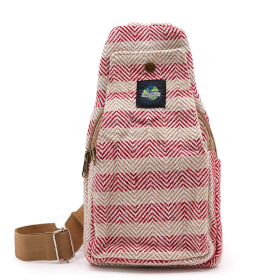 Natural Cotton Crossbody Bag