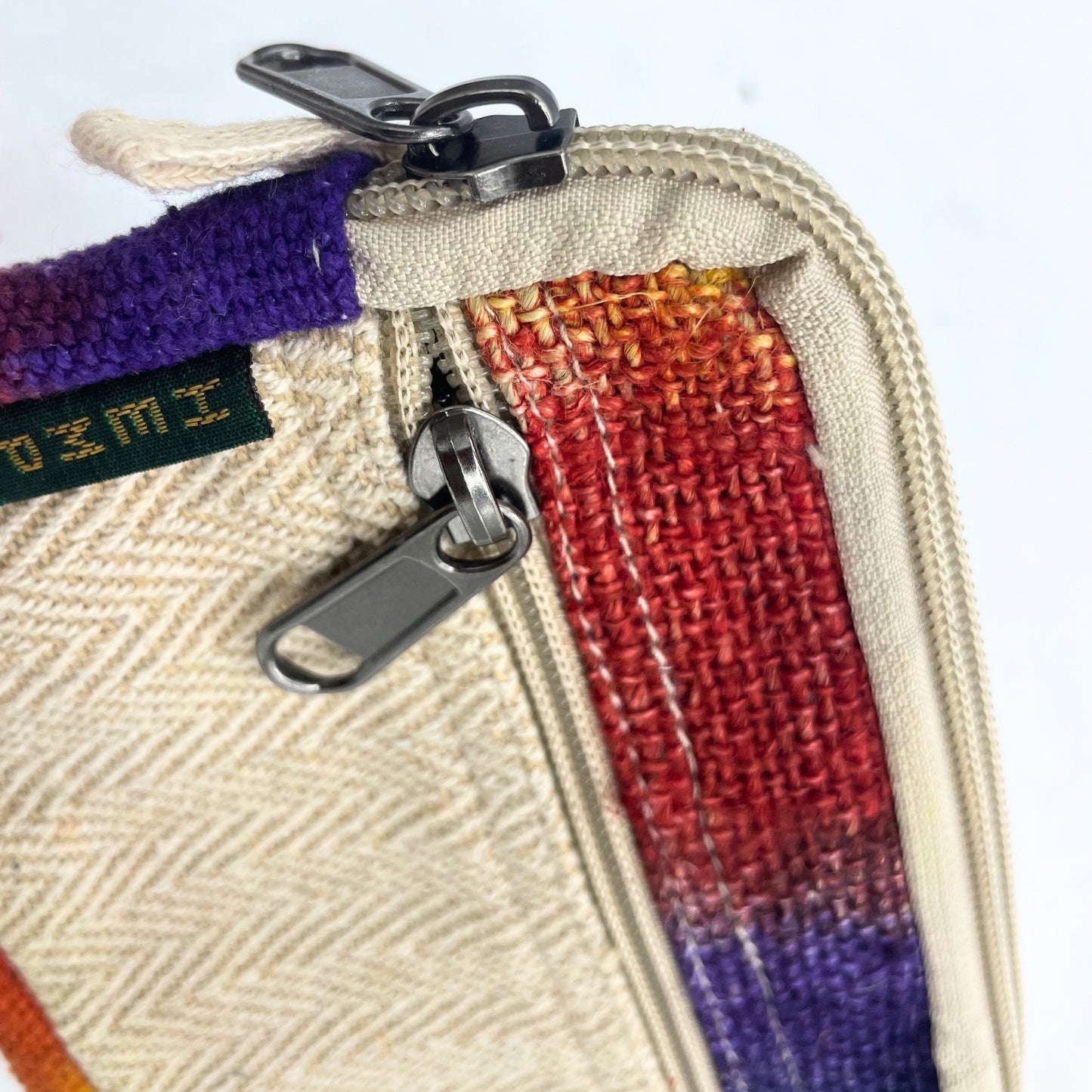 Tie-dye Hemp Square Bag