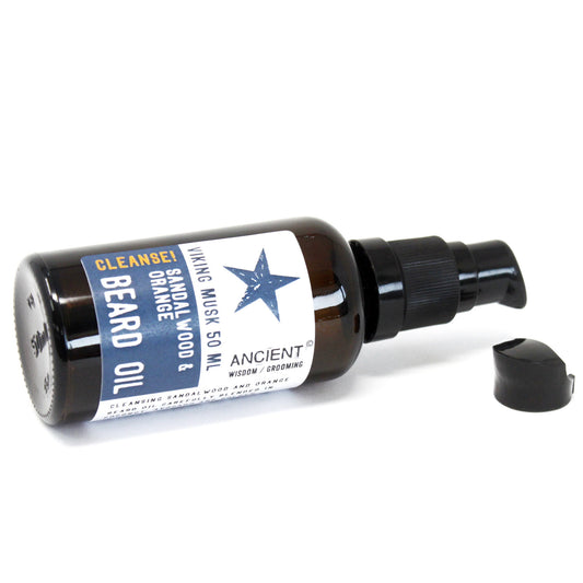 Beard Oil 50ml - Viking Musk - Clean Yourself!