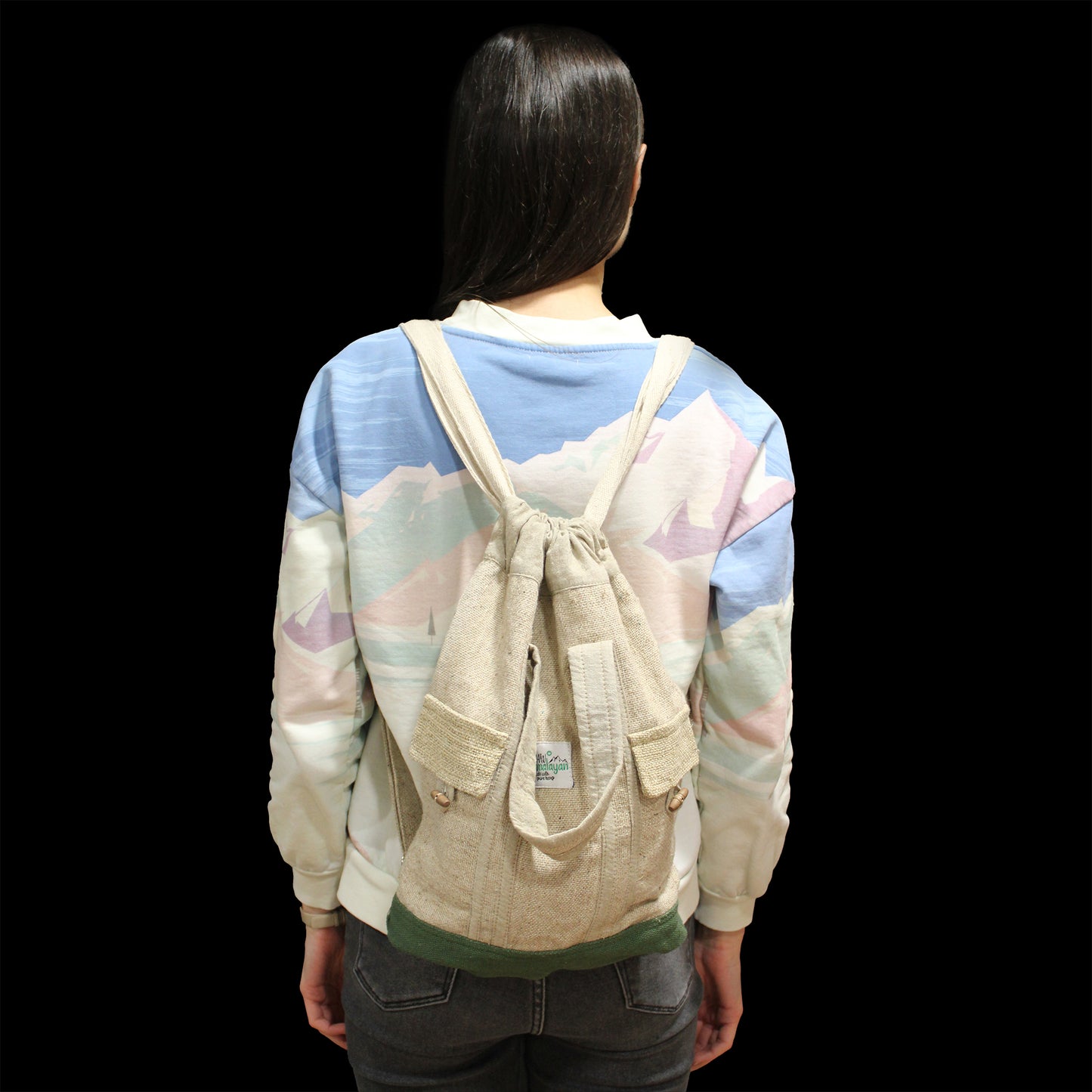 Laptop Backpack - Hemp and Cotton
