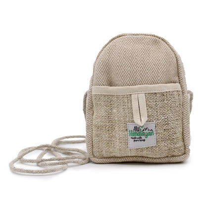 Mobile Hemp Bag with Rope - Random Colour