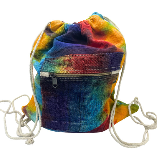 Tie-dye Hemp Rope Bag